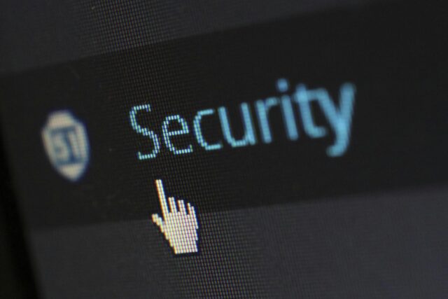 computer security screen